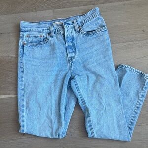 Levi's Light Blue Denim Jeans WEDGIE STRAIGHT